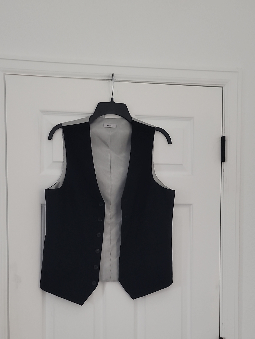 jf j.ferrar Black Women's Tailored Vest